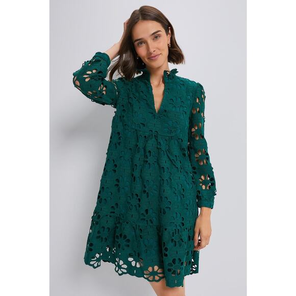 TUCKERNUCK Green Lace Palmerston Dress Size XL NWT Retail $228 Tuckernuck